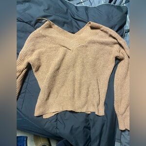 Large brown sweater